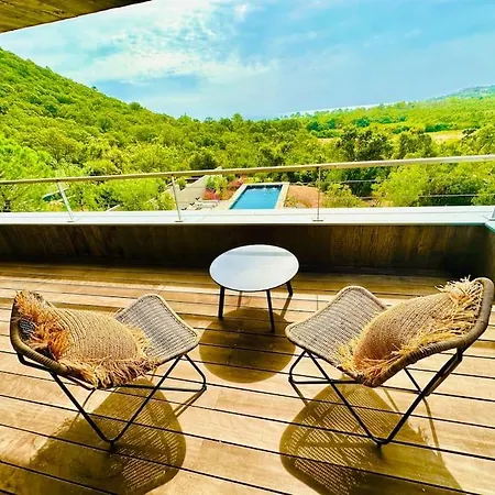 Loft *piscine Chauffee* Vue Villa